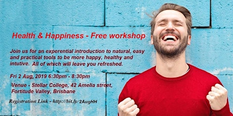 Health and Happiness - A free Workshop primary image