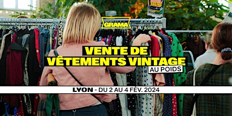 Imagen principal de GRAMA vintage kilo sale @ In-Sted (Lyon)