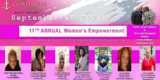 The Living Cornerstone Ministries COGIC 11th Women's Empowerment Weekend primary image