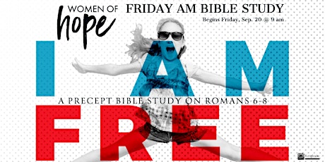 WOMEN OF HOPE Friday AM Precept Bible Study primary image