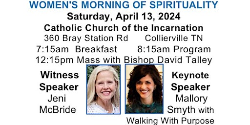 Imagem principal do evento WMOS / Women's Morning of Spirituality