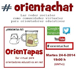 Imagen principal de #orientachat - Las redes sociales para orientadores educativos