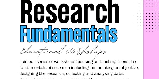 Primaire afbeelding van Research Fundamentals - FREE Course for beginners