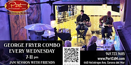 George Fryer Combo Every Wednesday Live at PortCdM