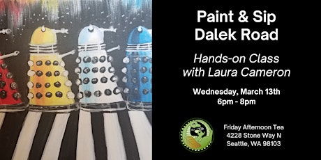 Paint & Sip: Dalek Road  primärbild