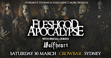 Hauptbild für Fleshgod Apocalyse & Wolfheart - Sydney