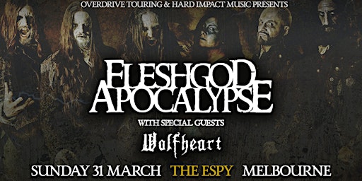 Fleshgod Apocalyse & Wolfheart - Melbourne primary image
