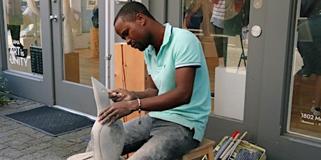Live Stone Sculpting Demonstrations with Rufaro Ngoma at Ukama Gallery primary image