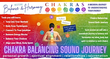 Imagem principal do evento Relaxation Sound Bath | Crown Chakra Body Balance Guided Meditation