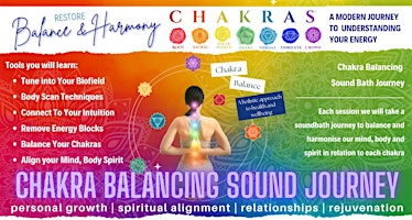 Imagem principal do evento Relaxation Sound Bath | 7 Chakra Body Balance Guided Meditation