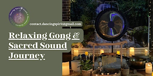 Imagem principal do evento Relaxing Gong & Sacred Sound Journey