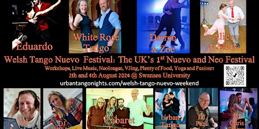 Image principale de Welsh Tango Nuevo Festival: The UK's 1st Nuevo and Neo Festive