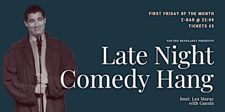 COMEDY IN ENGLISH! Late Night Comedy Hang