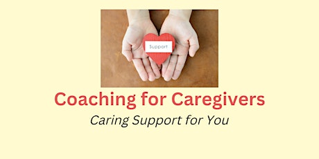 Primaire afbeelding van Coaching for Caregivers