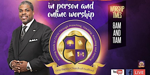 Imagen principal de FBCOG 2024 Worship Services