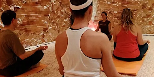 Imagem principal de Yin Yoga Class In the Salt Cave