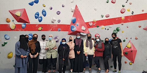 Muslim women bouldering  (Climbing) session in Bethnal Green primary image