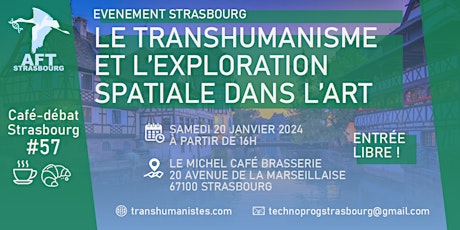 Conférence-débat Strasbourg — Transhumanisme et exploration spatiale primary image
