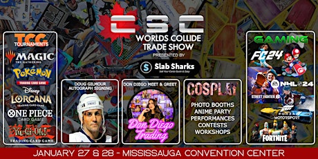 Image principale de CSC Worlds Collide Cards Collectibles Gaming & Cosplay Trade Show