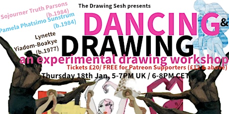 Dancing & Drawing, an experimental drawing workshop primary image