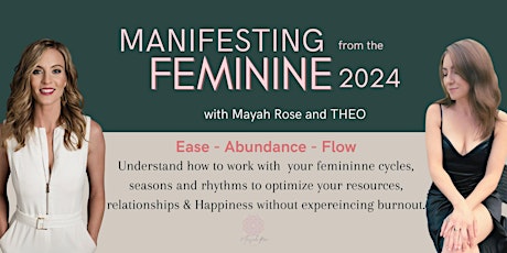 Manifesting from the Feminine in 2024 primary image