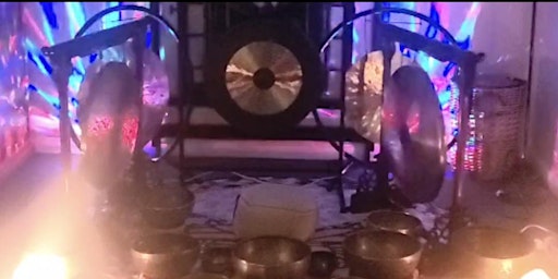 Immagine principale di Full Moon Gong and Himalayan Bowl Sound Bath 