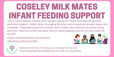 Imagem principal de Milk Mates Infant Feeding Support - Coseley