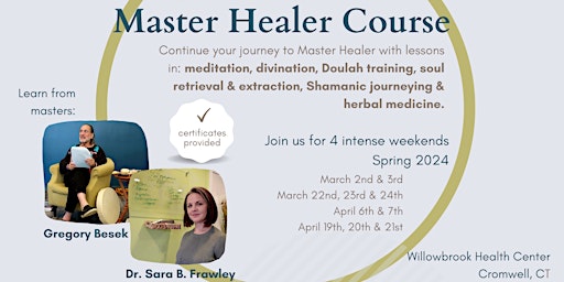 Primaire afbeelding van Master Healer Training 1