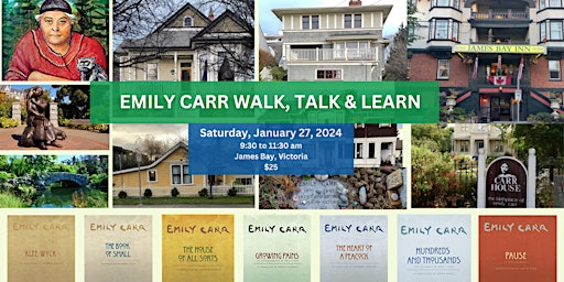 Emily Carr  Chronicles Walk, Talk & Learn in the Morning primary image