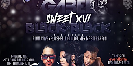 Immagine principale di GABEL Sweet XVI Anniversary | Rutshelle - Alan Cave - MasterBrain 