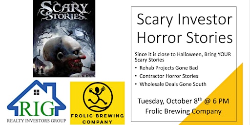 RIG October Meeting - Scary Investor Horror Stories primary image