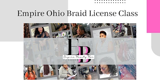 Imagem principal do evento Empire Ohio Online Braid License Class