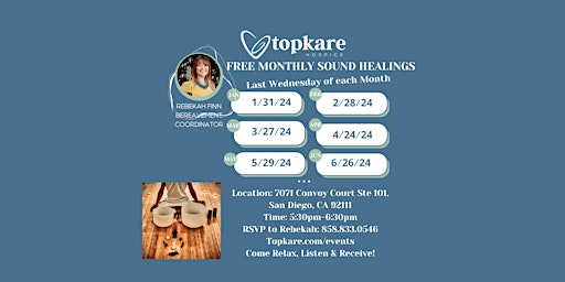 Free Sound Healing for Grief Support primary image
