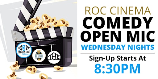 Imagem principal do evento ROC Cinema Open Mic