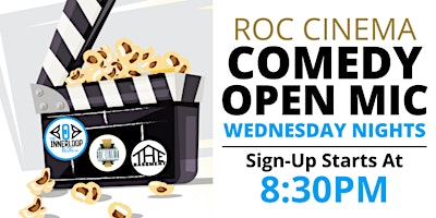 Imagem principal do evento ROC Cinema Open Mic