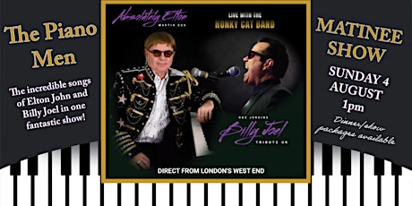 Imagen principal de The Piano Men - Elton John and Billy Joel Show