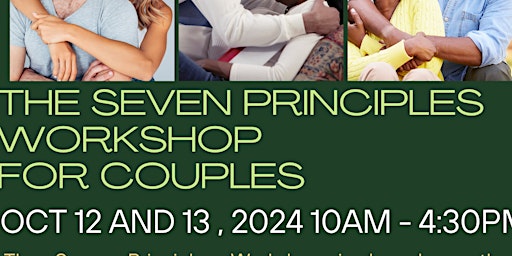 Immagine principale di 7 Principles for Making Marriage Work Workshop 