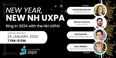 New Year, New NH UXPA! primary image