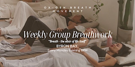 Imagem principal do evento Weekly Group Ox*Gen Breathwork