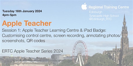 Introduction to Apple Teacher: Learning Centre & iPad Badge primary image