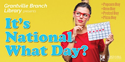 Imagem principal do evento It's National What Day?