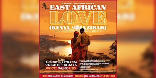 Hauptbild für East African Love (Kenya x Zanzibar) 2024