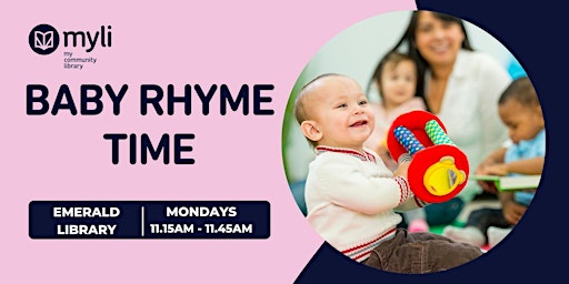 Baby Rhyme Time @ Emerald Library primary image