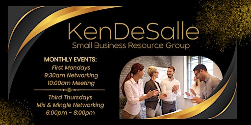 Image principale de KenDeSalle Small Business Resource Group Meeting