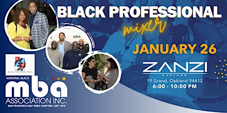 Black Professional Mixer hosted by SF Black MBA primary image