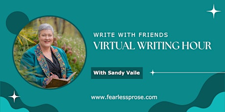 Virtual (Fiction) Writing Hour with Sandy Vaile
