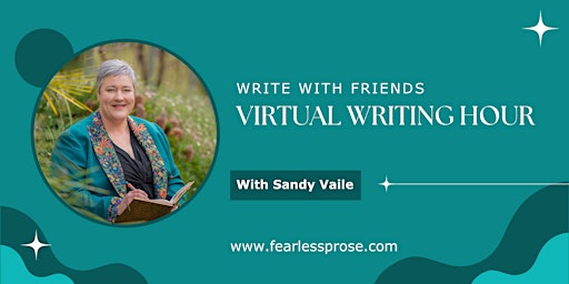 Imagen principal de Virtual (Fiction) Writing Hour with Sandy Vaile