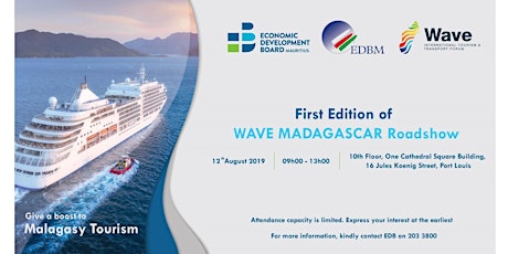 1st Edition of WAVE International Tourism and Transport Forum Roadshow primary image