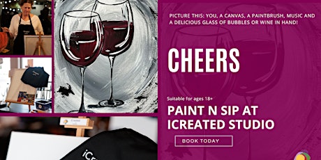 Paint n Sip Class - Cheers