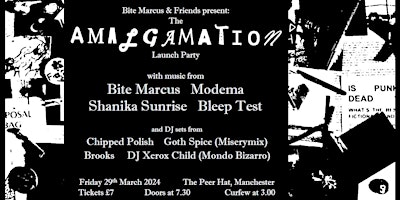 Imagen principal de Bite Marcus & Friends present: The Amalgamation Launch Party